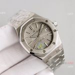 JH Factory Copy Audemars Piguet Royal Oak Women Cal.3120 Watch 37mm Gray Face_th.jpg